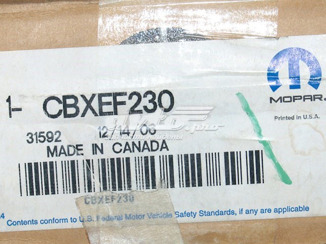  CBXEF230 Chrysler