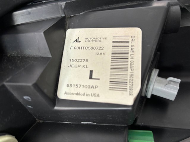 Фара ліва 68157103AP Chrysler