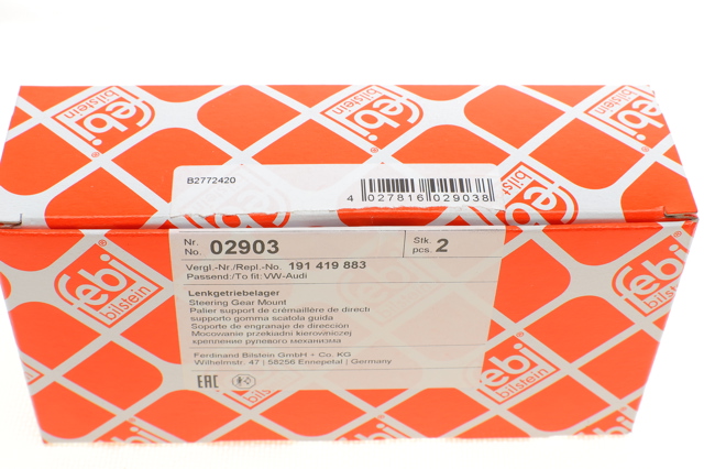 Втулка кріплення кермової рейки Febi 2903 ціна, від 2.84 USD