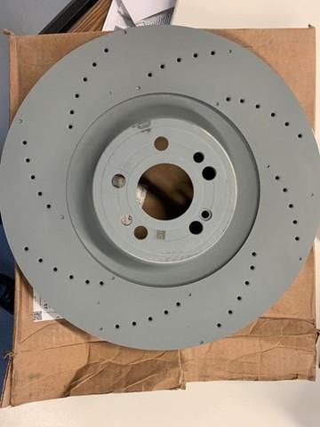 Диск переднього гальма Mercedes A167421060107 ціна, від 122.78 USD