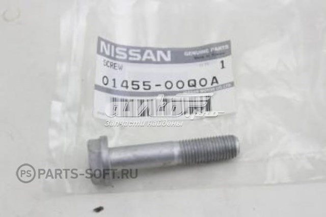 0145500Q0A Nissan болт кріплення передньої кульової опори до цапфи