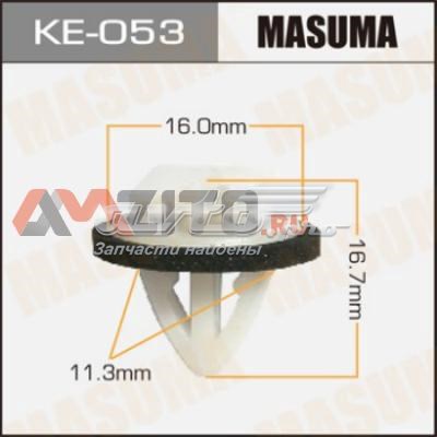 Кліпса (пістон) кріплення молдинга двері KE053 MASUMA