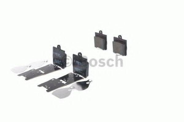 Задні гальмівні колодки 986494016 Bosch