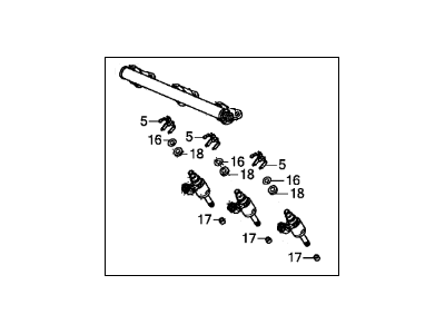 16013R9P305 Honda 