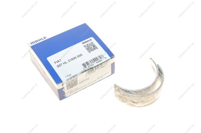 Купити 007HL21895000 Mahle Original Вкладиші колінвала, корінні, комплект, стандарт (STD)