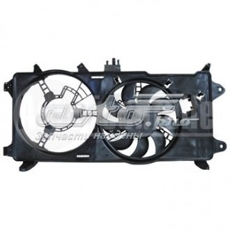 5080054 Autotechteile Дифузор радіатора охолодження, в зборі з мотором і крильчаткою