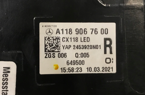  A1189067600 Mercedes