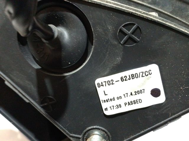 Ліве бокове дзеркало 8470262JB0 Suzuki