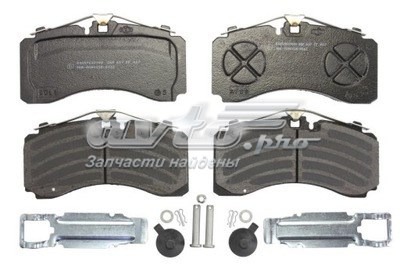 Задні гальмівні колодки SAF 3057000600 ціна, від 164.54 USD