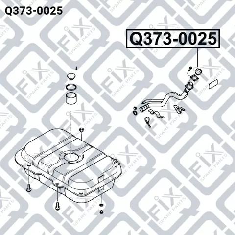 Кришка бензобаку Q-fix Q3730025