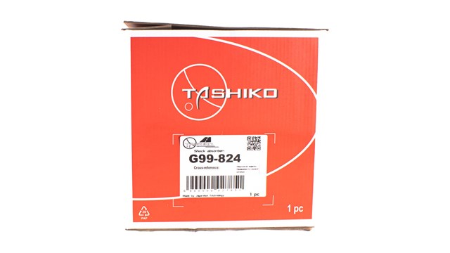 Амортизатор передньої підвіски, лівий Tashiko G99824 ціна, від 4392.38 UAH