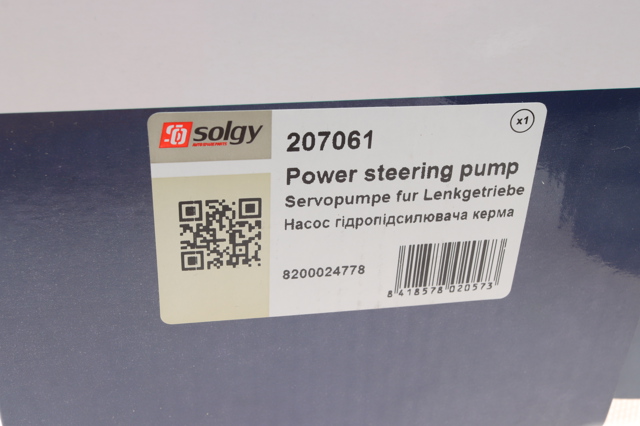 Насос гідропідсилювача керма Solgy 207061