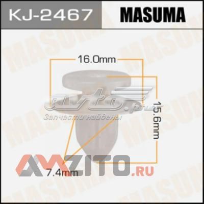 Пістон (кліп) кріплення накладок порогів KJ2467 Masuma