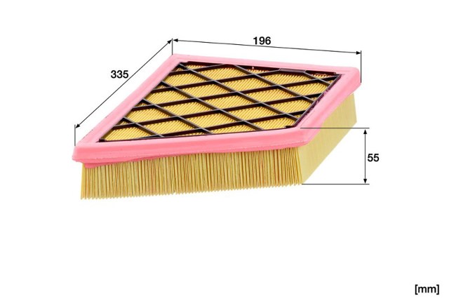 C34001 Mann-Filter Повітряний фільтр двигуна