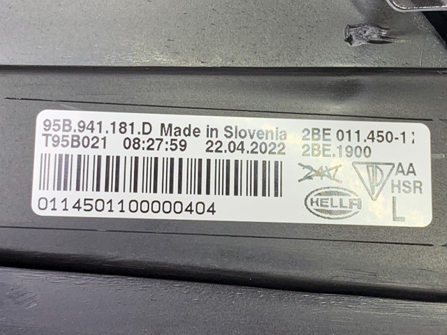 Купити 95B941181D Porsche 