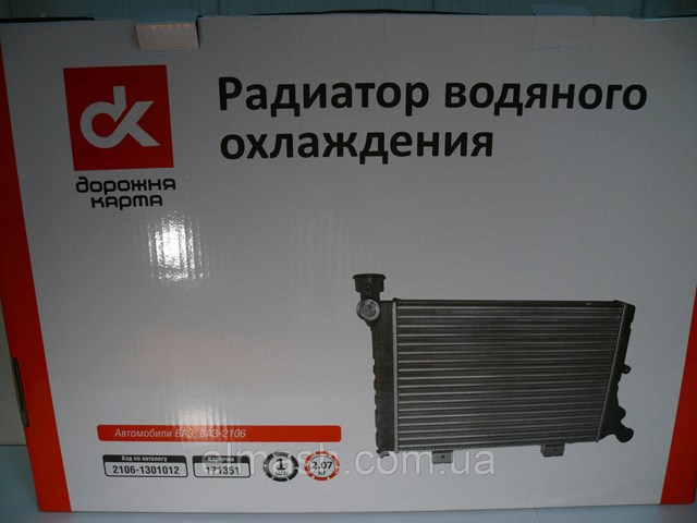 Радіатор основний DK 21061301012 ціна, від 22.38 USD
