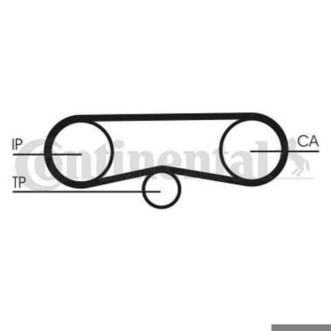 Ремінь ПНВТ CT1018 Continental/Siemens