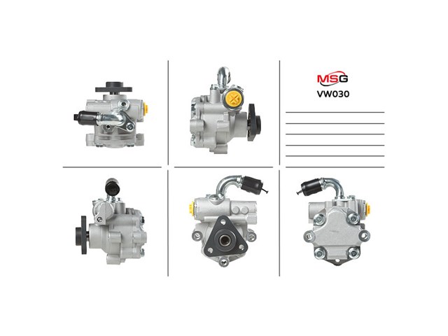 VW025ROTOR MSG Ремкомплект насосу гідропідсилювача керма