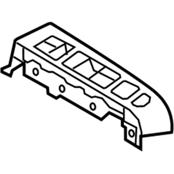 93570B2050BF6 Hyundai/Kia Кнопки переднього лівого склопід'ємника