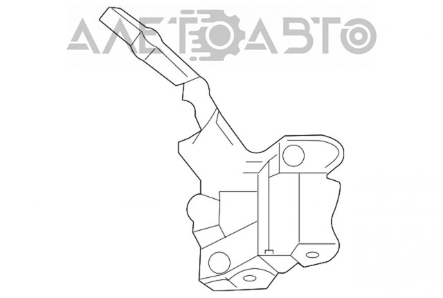 5342053100 Toyota Завіса капота ліва