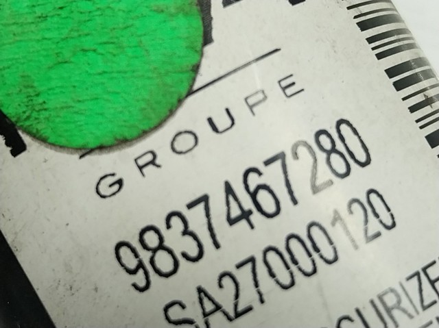 Купити 9837467280 Opel Стійка амортизатора задня