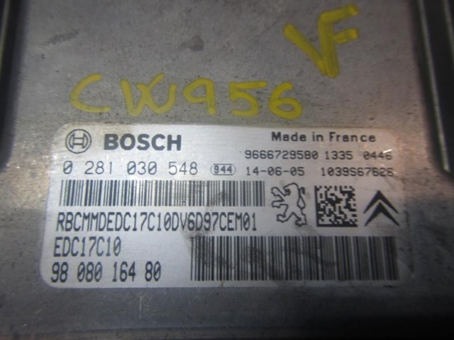  0281030548 Peugeot/Citroen