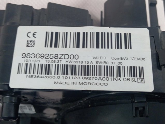 98369258ZD Peugeot/Citroen 