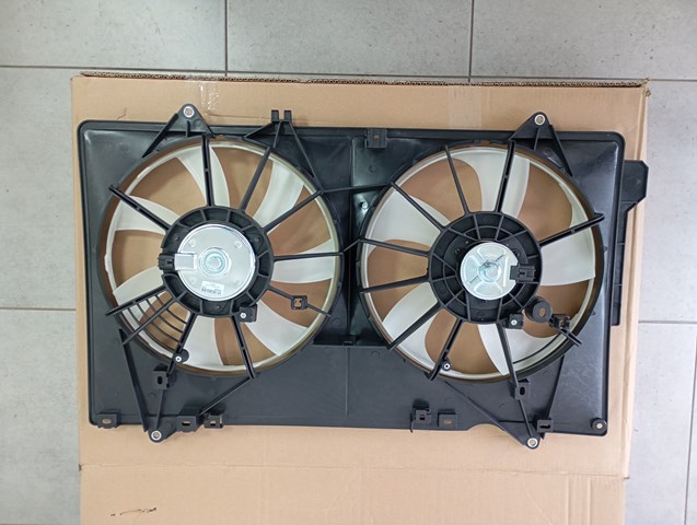 Купити 45X223W1 Polcar Дифузор радіатора охолодження, в зборі з двигуном і крильчаткою