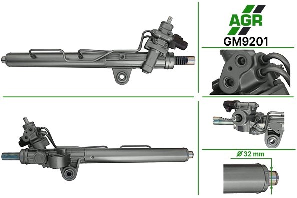 25876166 General Motors Рейковий рульовий механізм