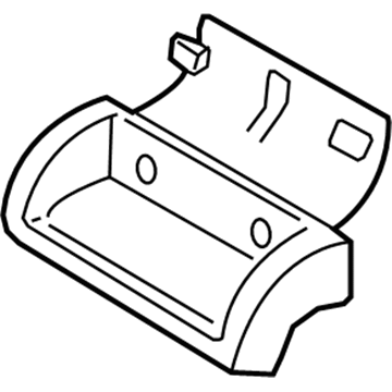 Ручка закриття кришки багажника внутрішня Lexus LS 460 (Лексус LS)