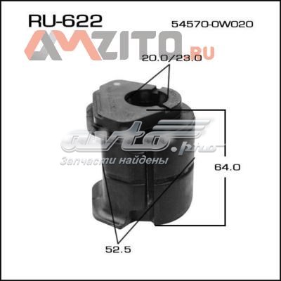 С/блок нижнього важеля Masuma RU622