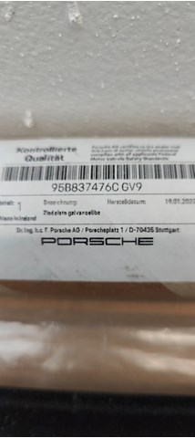  Porsche 95B837476CGV9 ціна, від 125.92 USD