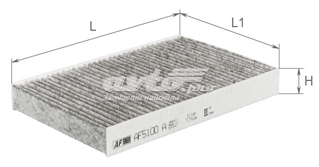 AF5100A Alpha Filter Внутрішньосалонний фільтр