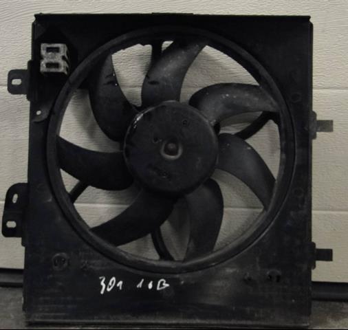 Дифузор радіатора охолодження, в зборі з мотором і крильчаткою 9675280980 PEUGEOT