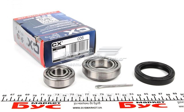 Комплект підшипник маточини передньої CX/Complex CX006 ціна, від 5.88 USD