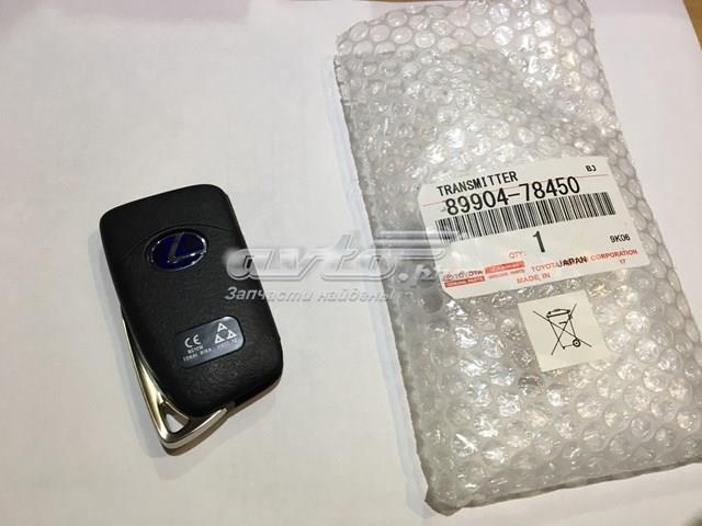 Ключ замка запалювання 8990478450 Toyota