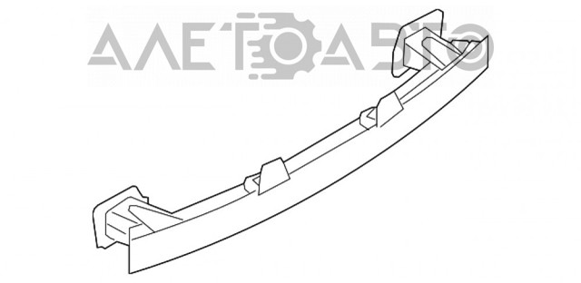 Балка бампера заднього FPS FP2813980 ціна, від 32.36 USD