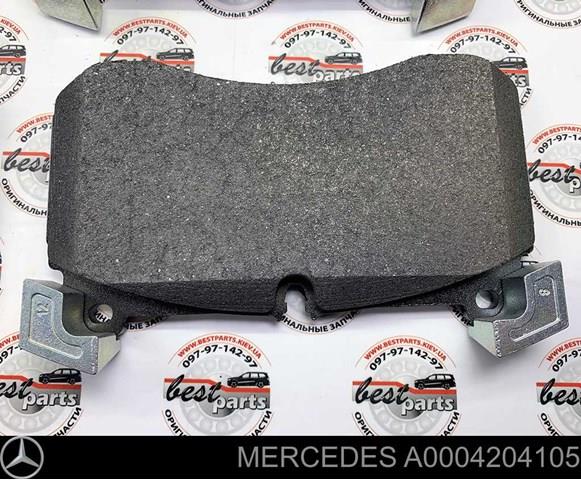 Передні тормозні колодки A0004204105 Mercedes