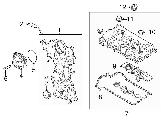 PYFA10235 Mazda Прокладка кришки клапанної 