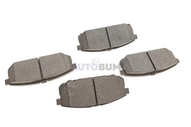 Задні гальмівні колодки 209266 Solgy