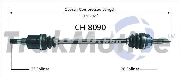  Trakmotive/Surtrack CH8090 ціна, від 119.48 USD