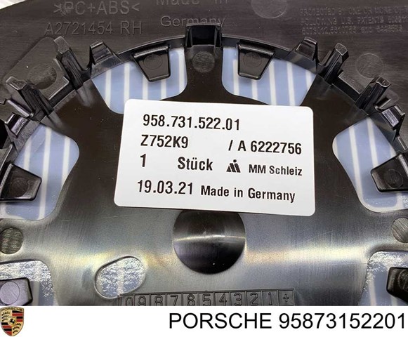 Купити 95873152201 Porsche 