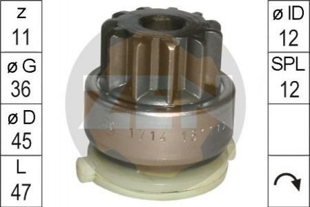 Привід стартера ZEN ZN1714