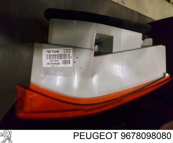 Купити 9678098080 Peugeot/Citroen Ліхтар задній лівий, внутрішній