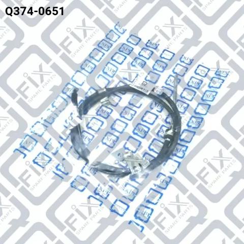 Купити Q3740651 Q-fix Трос ручного гальма задній, правий