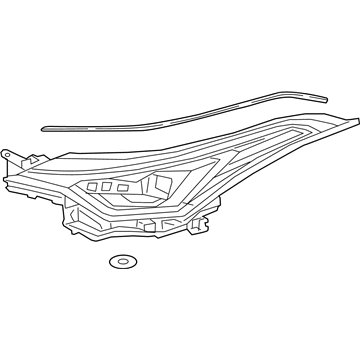 8114510B00 Toyota Фара правая