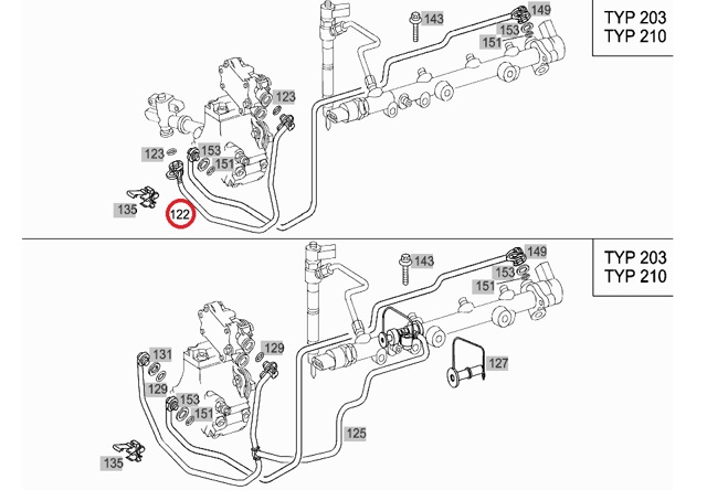  Mercedes A6110702732 ціна, від 29.00 USD