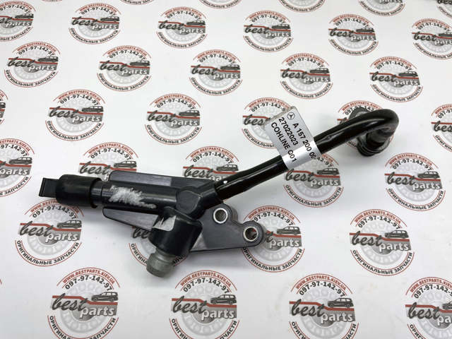 Шланг/патрубок рідинного охолодження турбіни, обратка Mercedes A1572000000 ціна, від 78.25 USD