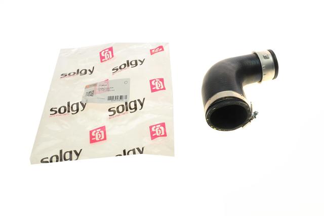 Патрубок повітряний, вихід з турбіни (наддув) 114112 Solgy