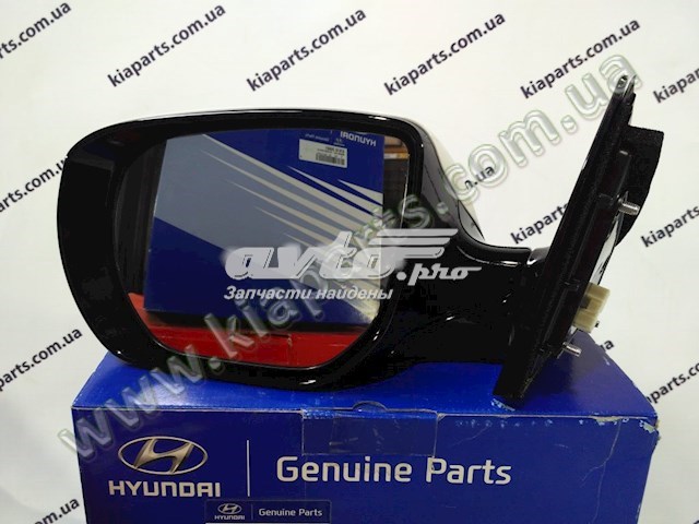Купити 876102W014 Hyundai/Kia Бічне дзеркало заднього виду ліве